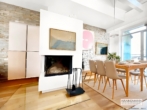 VISUALISIERUNG Kamin im Wohnbereich - Maisonettewohnung mit Kamin, Dachterrasse & Tiefgarage!