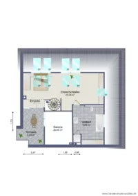 Grundriss 5. Obergeschoss