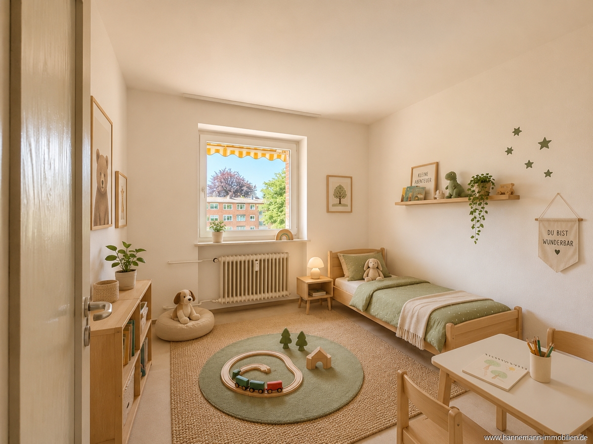 als Kinderzimmer visualisiert