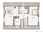 Grundriss Obergeschoss - Großes Grundstück in Halstenbek | Wohnen | Renovieren oder Doppelhaus realisieren!