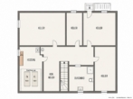 Grundriss Kellergeschoss - Großes Grundstück in Halstenbek | Wohnen | Renovieren oder Doppelhaus realisieren!