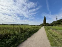 Nur 160 Schritte entfernt