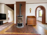 Kamin im Wohnzimmer